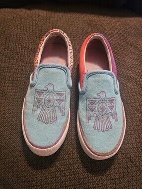 Gypsy Soule Women’s‎ Slip On Shoes Sneakers Multicolor Canvas Size 7